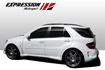 Mercedes ML63 AMG  wide body kit expression Motorsport